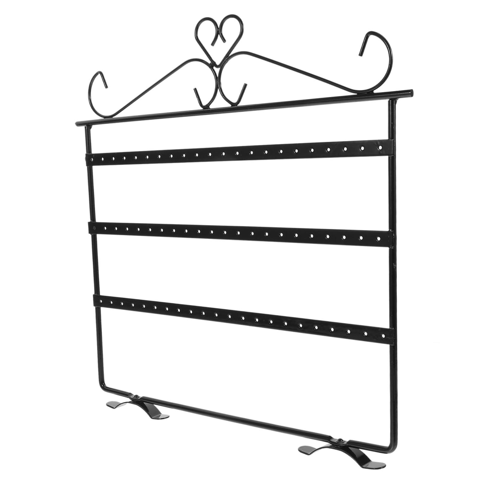 CONGARTENO Decorative Jewelry Rack Ear Studs Hanging Organizer Stand Unique Design for Home Smooth Edges for Displaying Earrings and Accessories