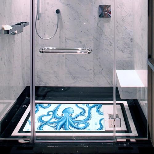 Alfombrilla antideslizante para bañera extralarga de secado rápido 7
