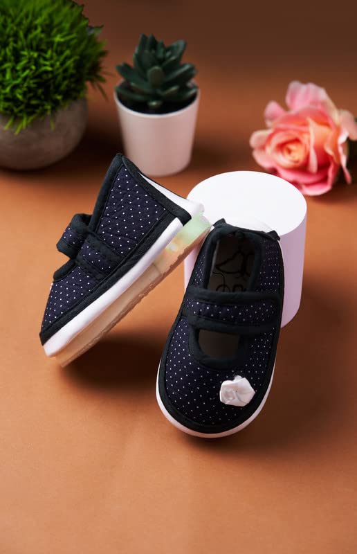CHIU Kids LED Light Shoes with Chu Chu Music Sound & Polka Dot Print for Baby Girls and Boys (for 12-15 Months, 15-18 Months, 18-21 Months, 21-24 Months) 2 51sZ8IpGjXL