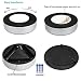 [ 6 pcs ] Tougo 3-ledes Bright LED Luz de noche alimentada...