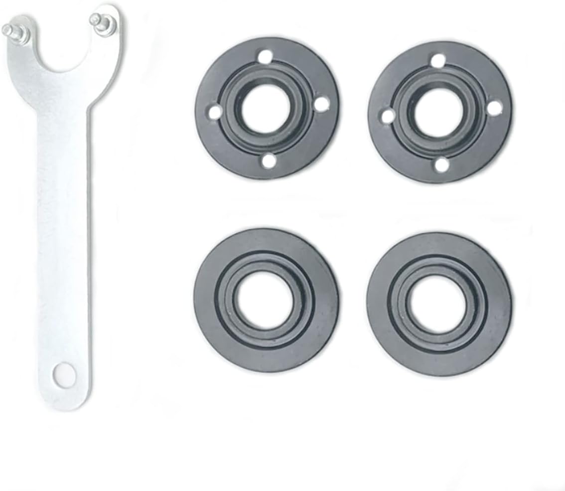 Angle Grinder Wrench Grinder Spanner Wrench Grinder Flange Nut 5/811 4 PCS Compatible with