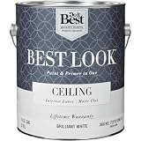 Best Look Latex Flat Brilliant White Ceiling Paint, BRLNT WHT CEILING PAINT