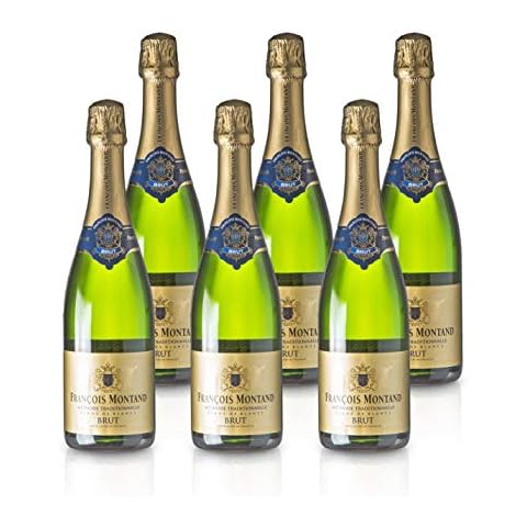François Montand Sparkling Wine - Traditional Method - Blanc de Blancs Brut - France (6 x 0.75 L) Cover
