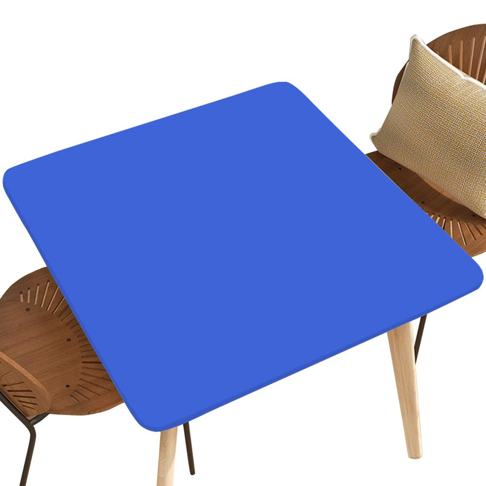 NYRTHUS Card Tablecloth Table Cover for Square Table 24"x24", Wipeable Table Covers for Indoor Outdoor Events Holidays Decor