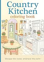 Country Kitchen Coloring Book for adults B0DF27V2PN Book Cover