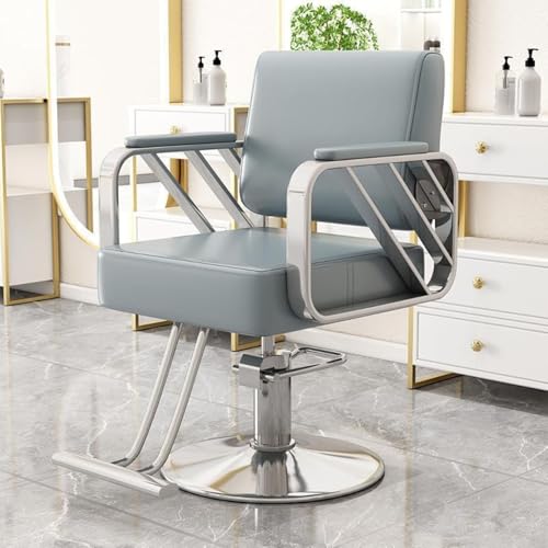 Sillas Comedor Cuero Gris Vintage Marca Generic