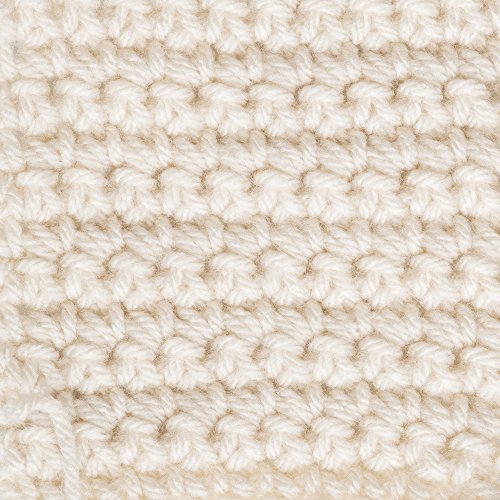 Image of Caron One Pound Solids Yarn - (4) Medium Worsted Gauge 100% Acrylic - 6 oz - Off White - For Crochet, Knitting & Crafting