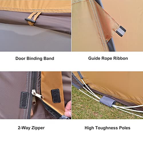Tentes de camping durables et résistantes aux tempêtes estivales
