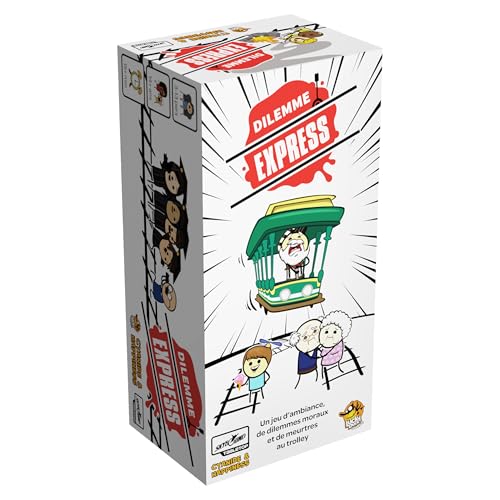 LUCKY DUCK GAMES Dilemme Express | Version Française | Jeu De Plateau | Jeu de Société | Jeu de Cartes | A partir de | 3 13 Joueurs | 30 90 Minutes - vue 6