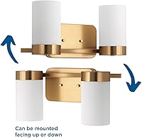 Vista 7 de Progress Lighting P300021-109 Elevate Baño de dos luces, Bronce