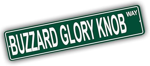 Vista 274 de Ohio Mountains Pick Your Mountain Compatible/repuesto para Ballards Hill United States Mountain Aluminio Metal Tin Street Sign Style decoración