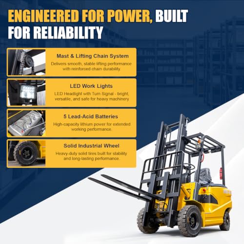Clark warehouse forklift electric