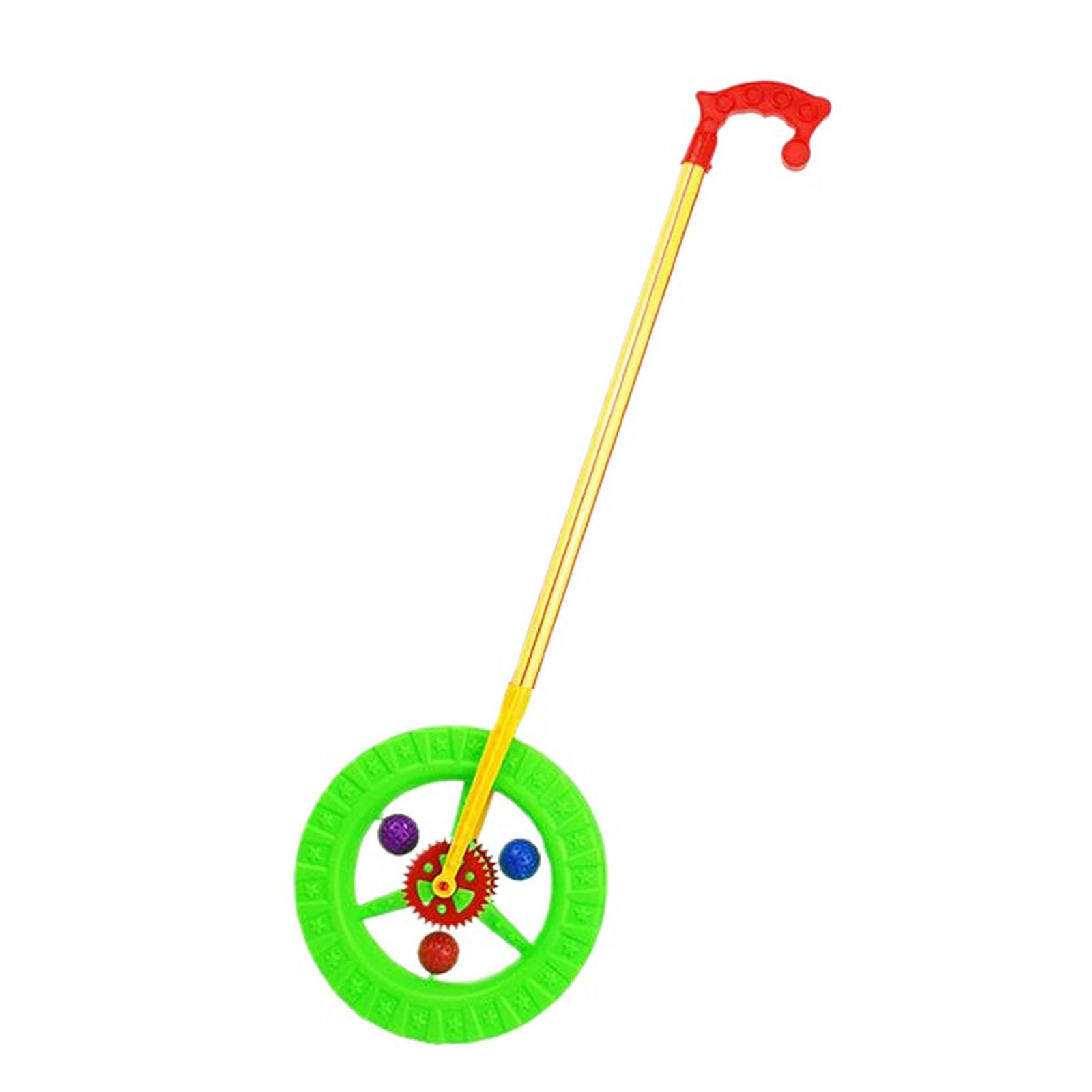 yanzunlrn Educational Push Wheel Toy for Kids Early Development Toy Colorful Wheel for Safe Play Birthday Children