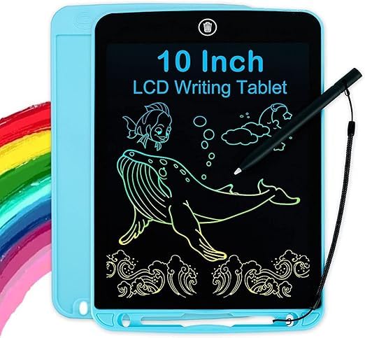 Tvara 10.5 inch LCD Writing Board Kids Learning Toys, Doodle Board Toddler Gift, Colorful Writing Board Christmas Birthday Gift for Boys and Girls 3 4 5 6 7 8 Years Erasable Reusable Drawing Board (B0CF95TK4W) Amazon Price History, Amazon Price Tracker