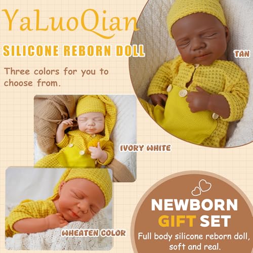 Muñeca Reborn de Silicona Realista 19 Pulgadas miniatura 4