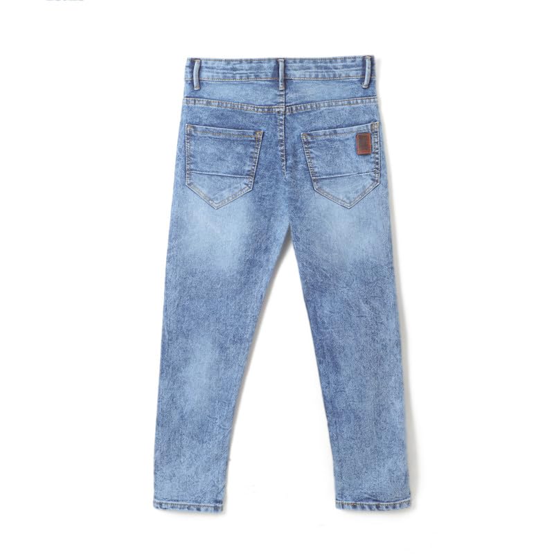 chopper club Boys (Sizes US5-18) Jeans with Inner Elastic in Stretchable Denim Fabric Slim Fit2