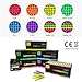 Hagoromo Fulltouch Luminous Chalk 1 Box, Non-Toxic, Dustless [72 Pcs/6 Color Mix]