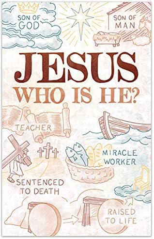 Jesus: Who Is He? (Gospel Tract, Packet of 100, KJV)
