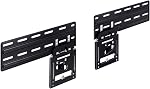 SAMSUNG Noir Slim Fit TV Mont mural avec installation facile & Look minimaliste - WMN-B50EB/ZA (Compatible avec w/ 43”- 85” Q Series, Cristal UHD Series Télévisions)