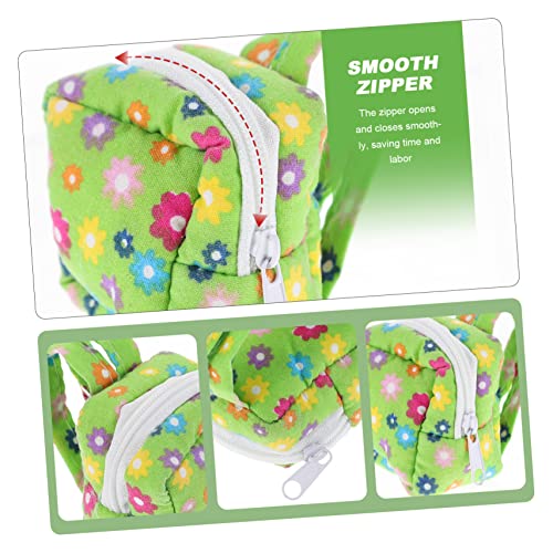 Ipetboom 3 Pçs Mochila Mochilas Desenhos Animados Sacolas De Algodão Pequena Mochila Portátil Bolsa