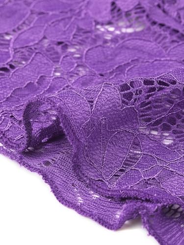 Image of Allegra K Lace Shrug for Women Bolero Tops Sheer Cardigan Open Front Half Sleeve Dressy Cover Up