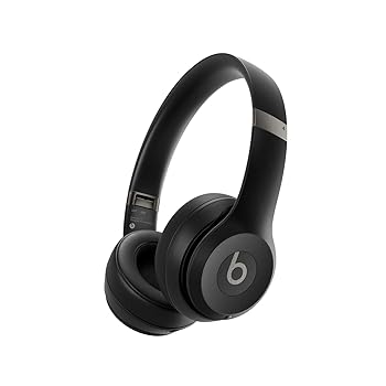 Beats Solo 4 Wireless Bluetooth On-Ear Headphones Matte Black