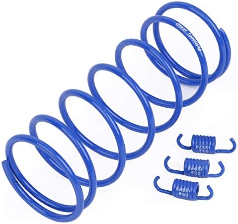 Glixal ATKS-03904 High Performance Racing Moped ATV Scooter Torque Spring with Clutch Springs for GY6 125cc 150cc 157QMJ 152QMI Engine (1000RPM,Blue)