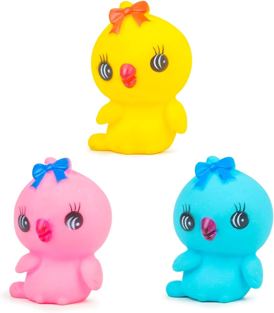 Squeezy Sweety 3pcs Infant Bath Toy (Multicolor)