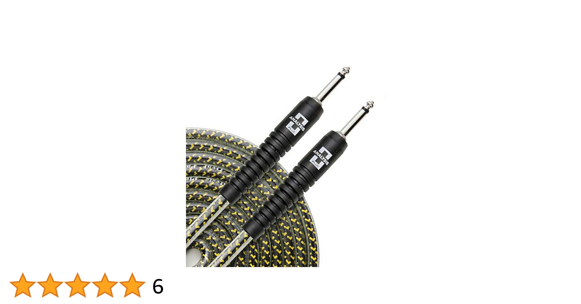 ギター analysis yellow oval 3m SS Amazon.com: Analysis Plus Yellow Oval Instrument Cable 15ft