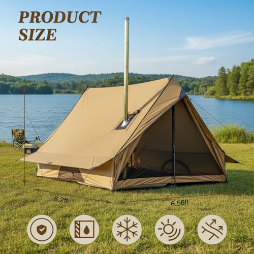 Carpa Hot Tent Soulchen 2-3 Personas Impermeable Ligera miniatura 2