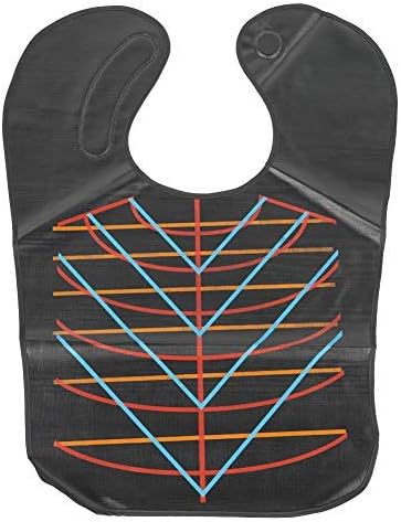 Professional Hair Capes for Dyeing & Haircutting - & Oilproof Salon Barber Cape - Anti-static (Black)