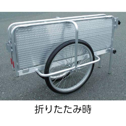 Amazon | 昭和ブリッジ 折りたたみ式リヤカー （自転車接続金具