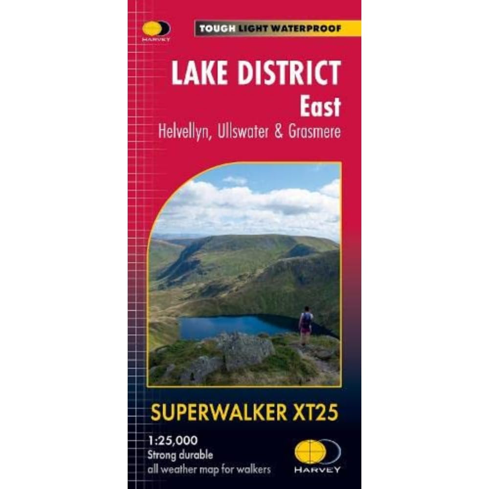Lake District East XT25 Superwalker: Helvellyn, Ullswater & Grasmere (Superwalker XT25)