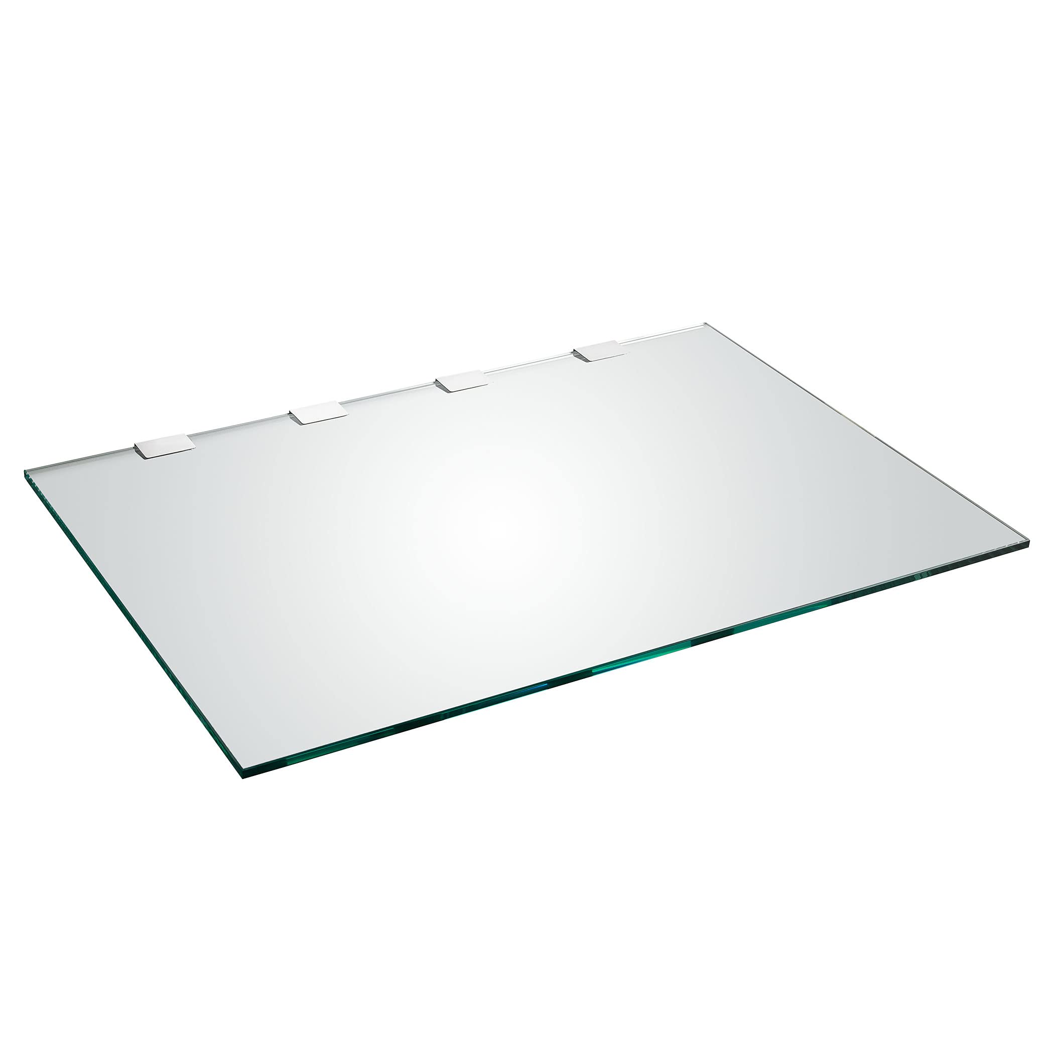 SEBSON Eclairage de Vitrine avec 12V Prise et Interrupteur - Set de 6 - Eclairage des Étagères en Verre - LED sous Vitrine Blanc Chaud 3000K pour Étagère, Table - 40x27x12mm