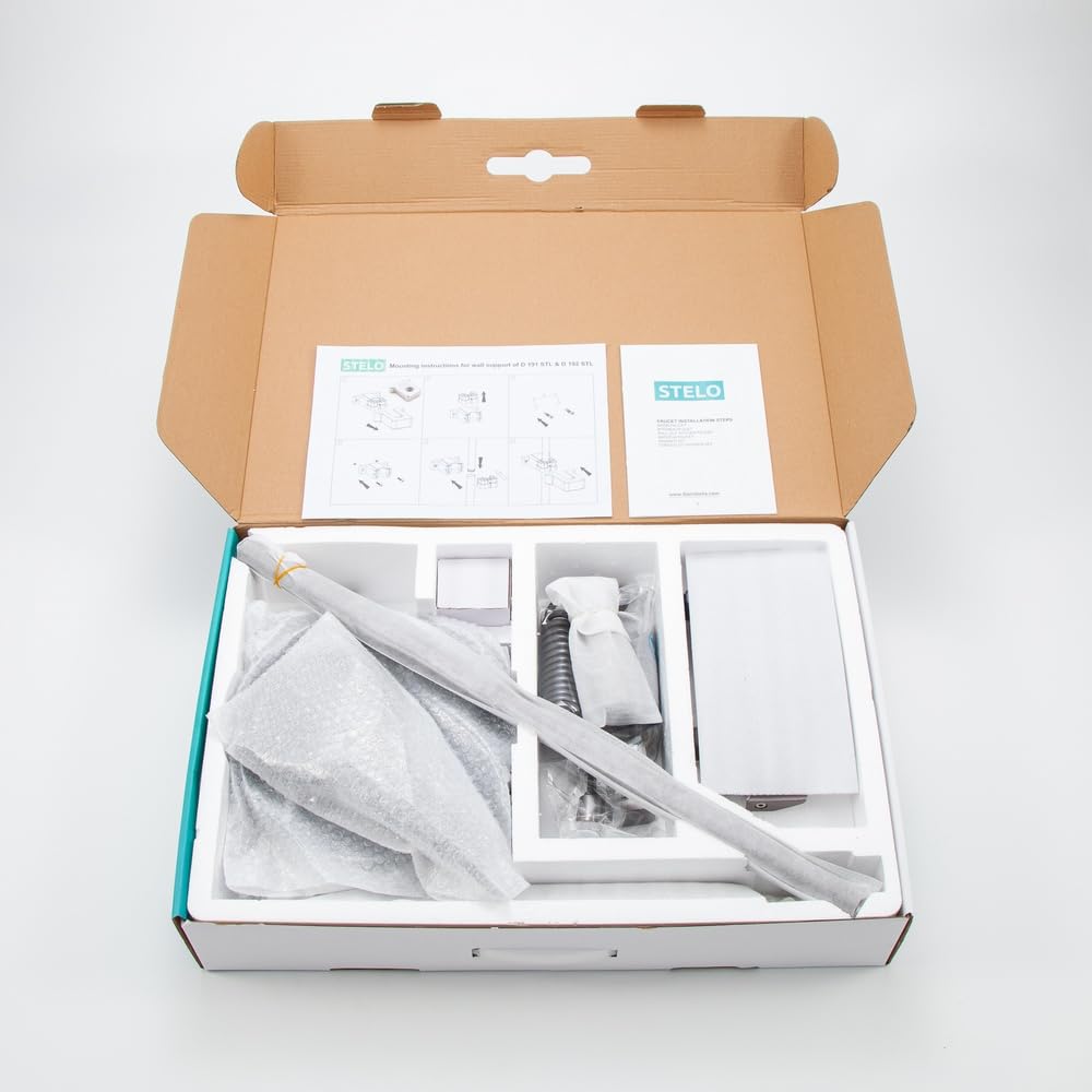 INEX EUROPA - STELO Columna de baño ducha con Cabezal redondo, Negro Gris Titaneo con 3 años de garantia, 4 Modos de operaciones Ducha de mano, cabezal redondo, chorro concentrado y grifo para bañera