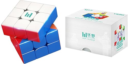 Miniatura 8 de Y.L. DOYMX Cubo magnético 3 x 3  Moyu & HuaMeng YS3M Cubo magnético de velocidad, cubo mágico suave 3D, rompecabezas de viaje, juguete para