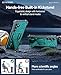 FNTCASE for Samsung Galaxy S25-FE Case: Military Grade Drop Proof Protection Mobile Cover with Kickstand | Matte Textured Rugged Shockproof TPU | Protective Sturdy Phone Case Green