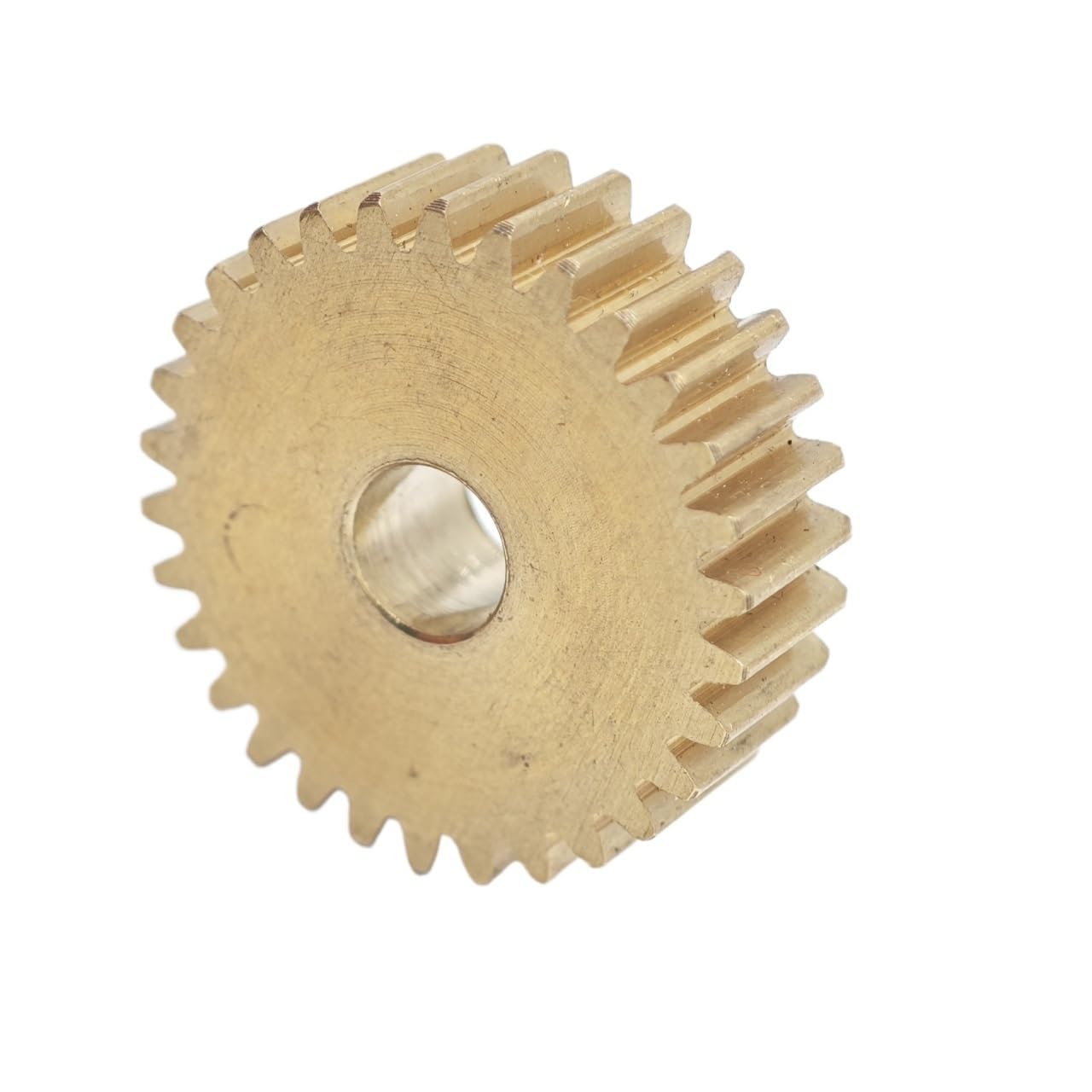 Pignon cylindrique en laiton 0,6M 116T, diamètre extérieur 70,8 mm, épaisseur 5 mm, denture droite, module 0,6, engrenage droit à 116 dents Mécanique(20mm bore)