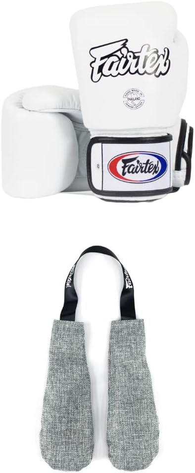 Fairtex BGV1 Boxing Gloves with Deodorizer Inserts | Shock Absorbent Gloves + Odor & Moisture Absorber for Boxing, MMA, Muay Thai | Perfect Bundle for Clean & Durable Gear