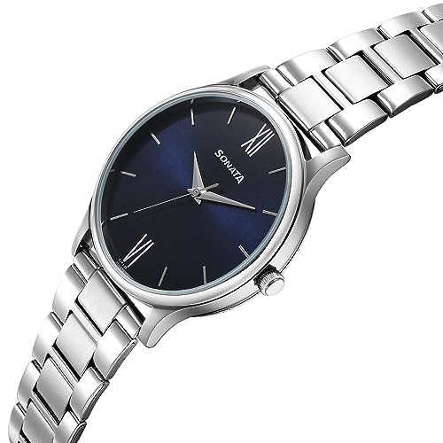 Image of Sonata Aspire 1.0 Men's Analog Watch - 77105SM08W