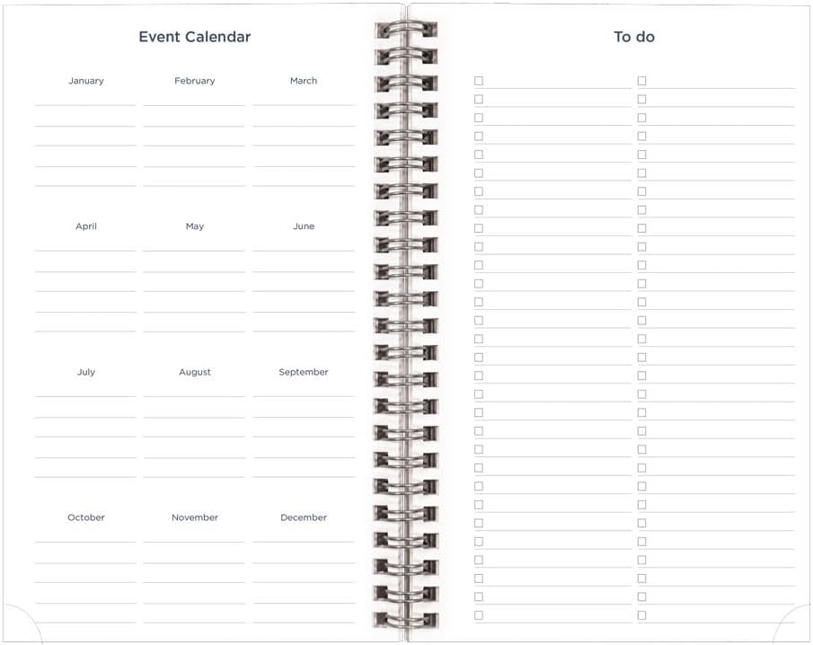 Blueline® Essential Academic Weekly/Monthly Planner, 13 Months, July 2025 to July 2026, Twin-Wire Binding, Poly Cover, 8" x 5", Animal Design, Cat (CA114PA.01-26)