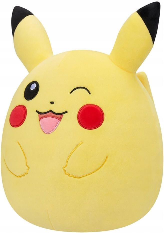 Squishmallows 10-Inch Ultrasoft Stuffed Animal Large Plush Toy, Official Kellytoy Plush (Pokémon Pikachu)