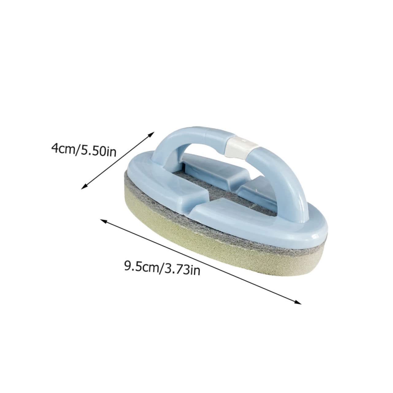 Schwämme, 3-teilige Schwamm-Scheuerbürste, Komfortgriff, Reinigungsbürste for Pool-Schwimmbadbürste, Klappbürste, Hand-Scheuerbürste