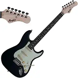 Guitarra elétrica Black MG-30 Memphis