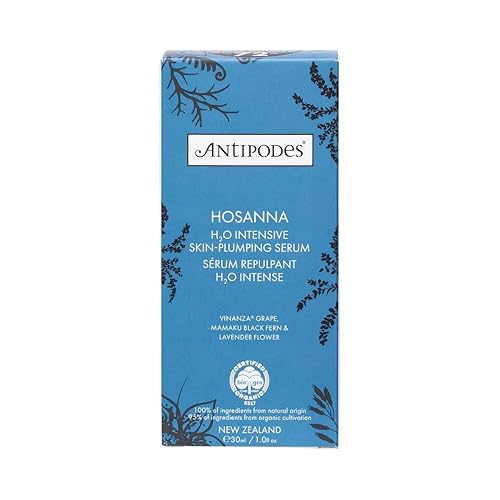 Miniatura 3 de Hosanna H2O - Suero facial intensivo para la piel - Suero hidratante - Suero facial de colágeno con bioactivos de Nueva Zelanda - Piel seca y piel
