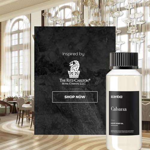 Scentia Hotel Diffuser Oil Inspired by 5-Star Hotel Scent - 500 ml 16.9 fl oz - Fragrance Oil Blend Jasmine, Bergamot Notes for Aromatherapy Diffusers and Humidifiers - Cabana, Thanksgiving Gift - Image 6