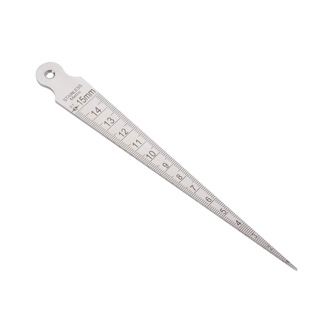 Welding Taper Gauge 15mm Taper Gage Welding Gauge Stainless Taper