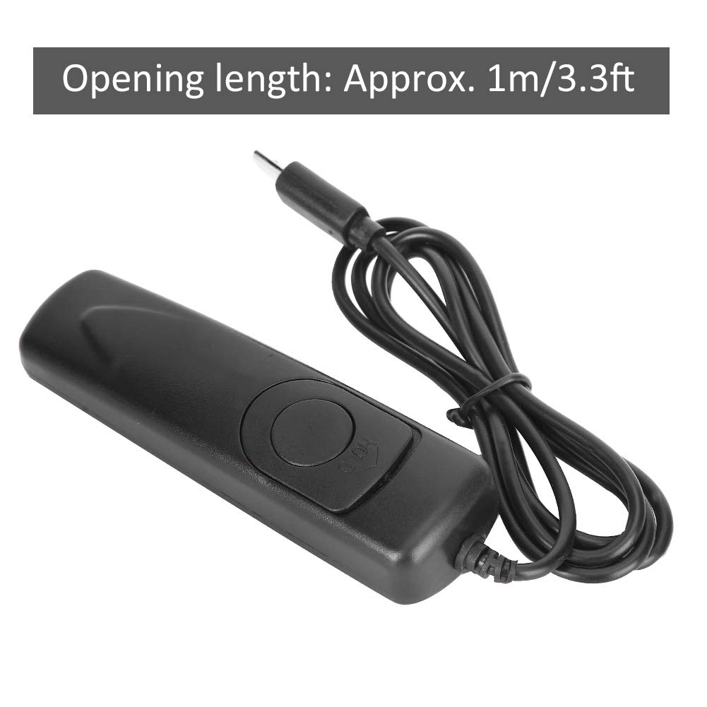 Shutter Control Cable, Hand Feel Camera Remote Control, for Travel Photographers Outdoor Camera