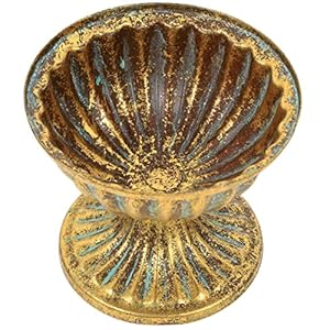 GANAZONO Urn Planter Iron Flower Pots Tall Planter Klassieke Traditionele Urn Planter Flower Holder for Indoor en Outdoor Plant Garden Pijler Bloempot Plant Containers Potten