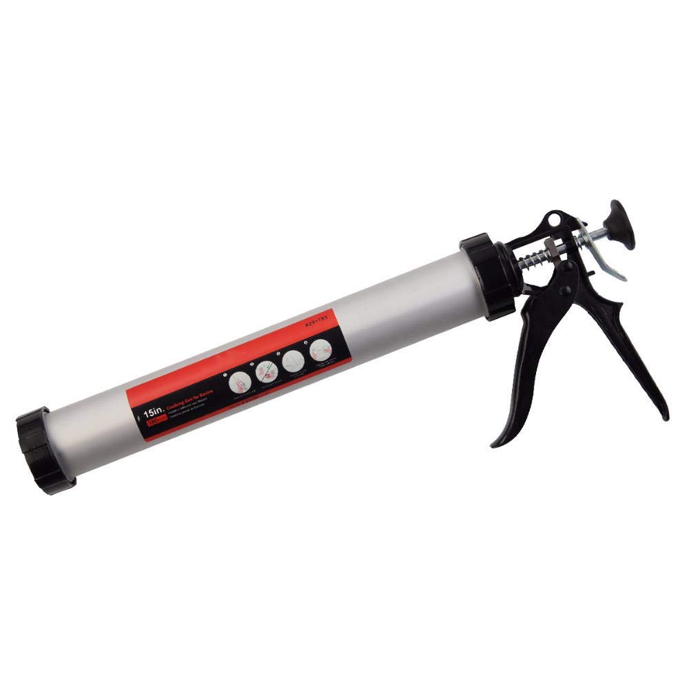 Pistolet à calfeutrer manuel robuste avec extrusion fluide de mastic silicone de chantier